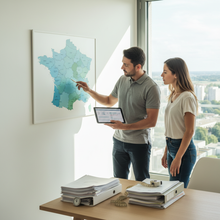 Illustration réaliste sur Décrypter les tarifs des diagnostics énergétiques sur HabitatFuturVert.fr